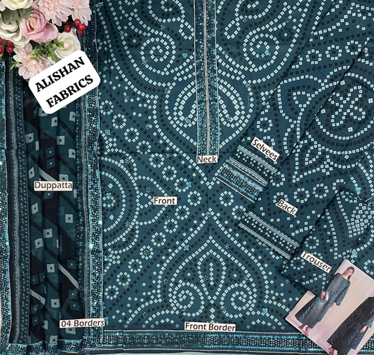 Unstitched Jazmin lawn collection 2026
