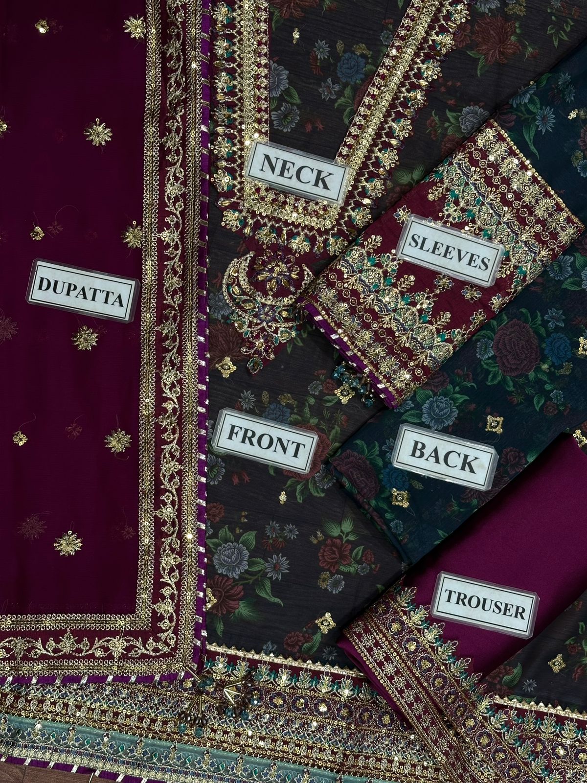 Unstitched luxury article NWMR-2026