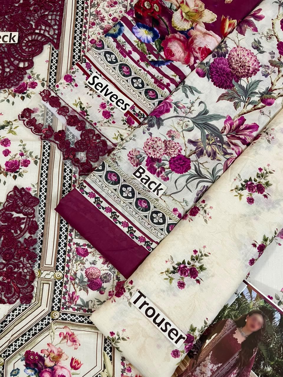 UNSTITCHED ELAF lawn collection 2026