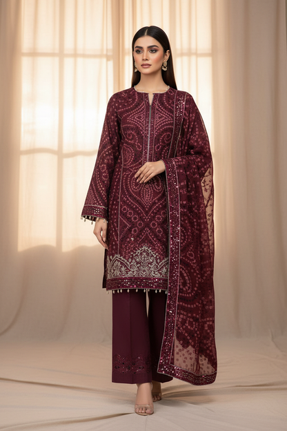 Jazmin Lawn Collection 2026 Model
