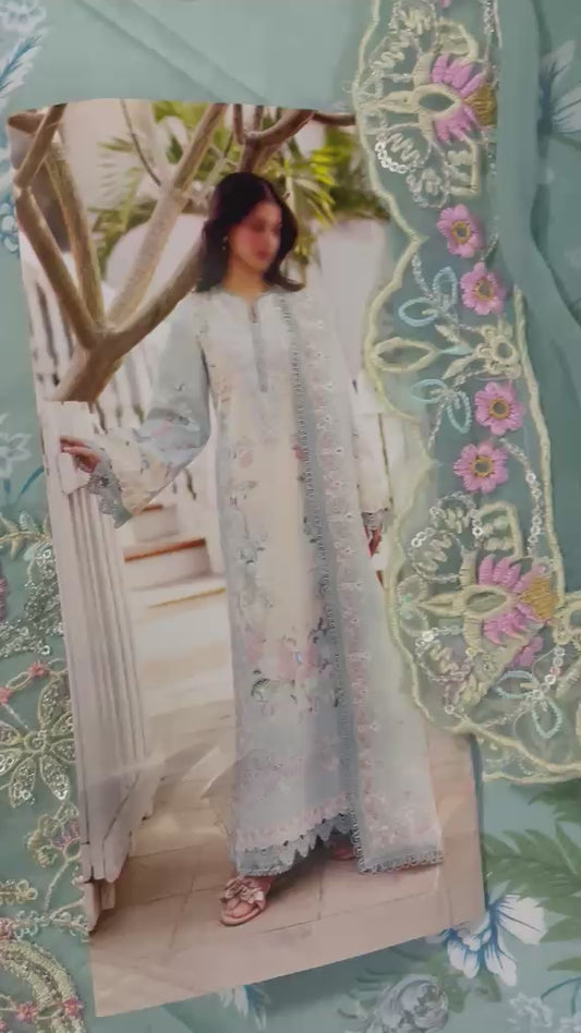 UNSTITCHED Affrozeh Lawn Collection 2026