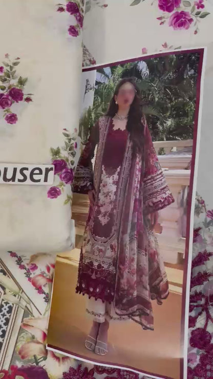 UNSTITCHED ELAF lawn collection 2026