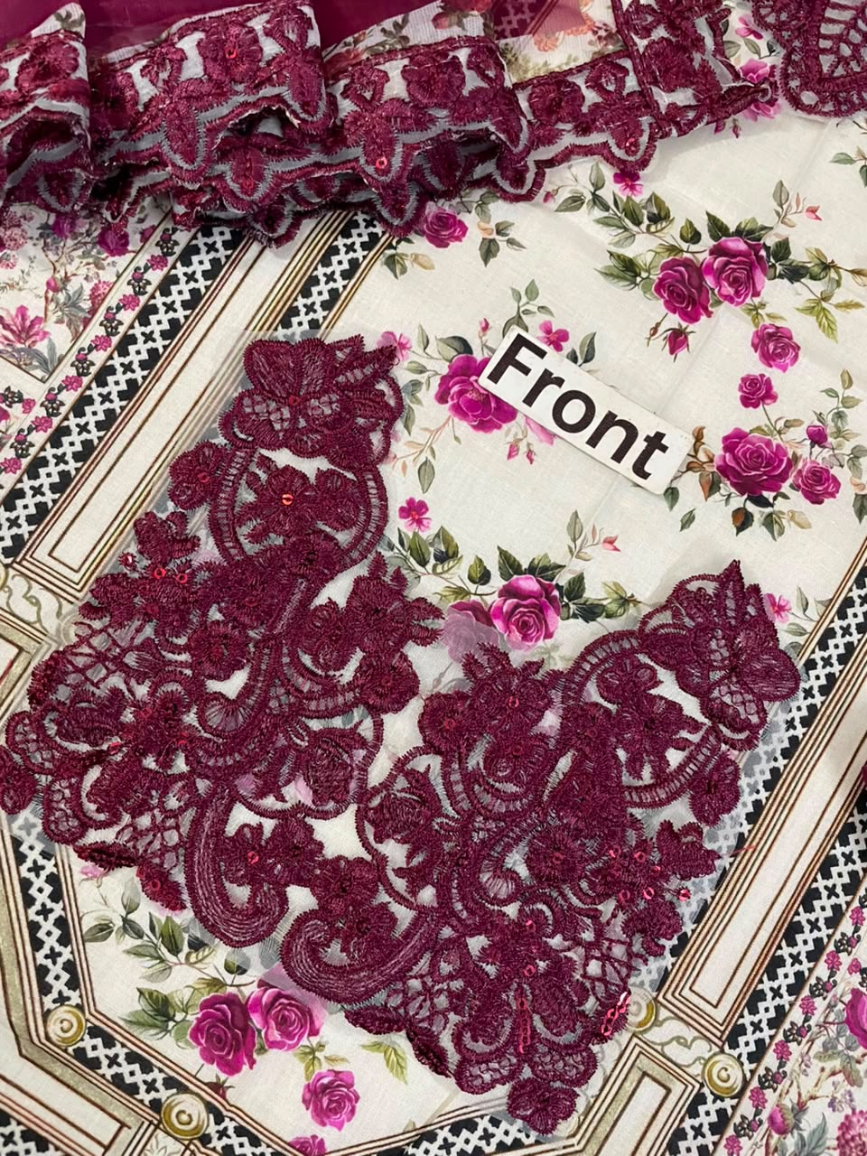 UNSTITCHED ELAF lawn collection 2026