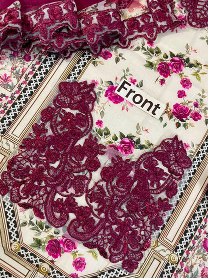 UNSTITCHED ELAF lawn collection 2026