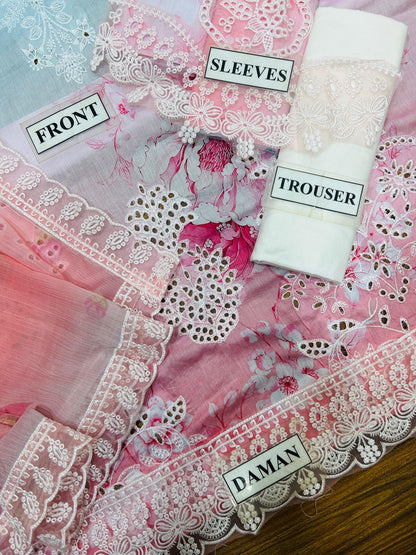 UNSTITCHED AFROZEH LAWN COLLECTION 2026