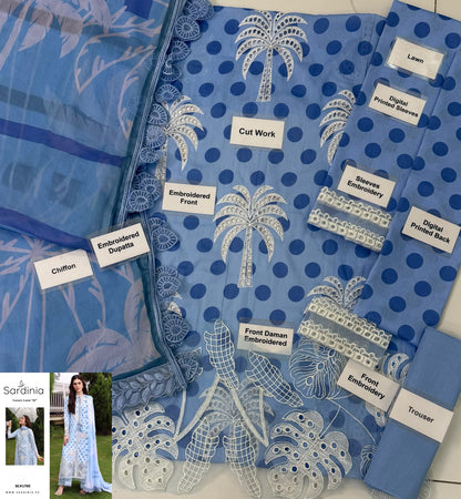 UNSTITCHED SARDINIA LAWN LUXURY ARTICLE 2026