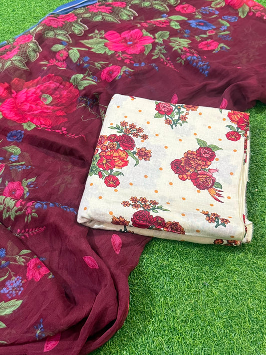 Unstitched MARIA B ARTICLE 10001