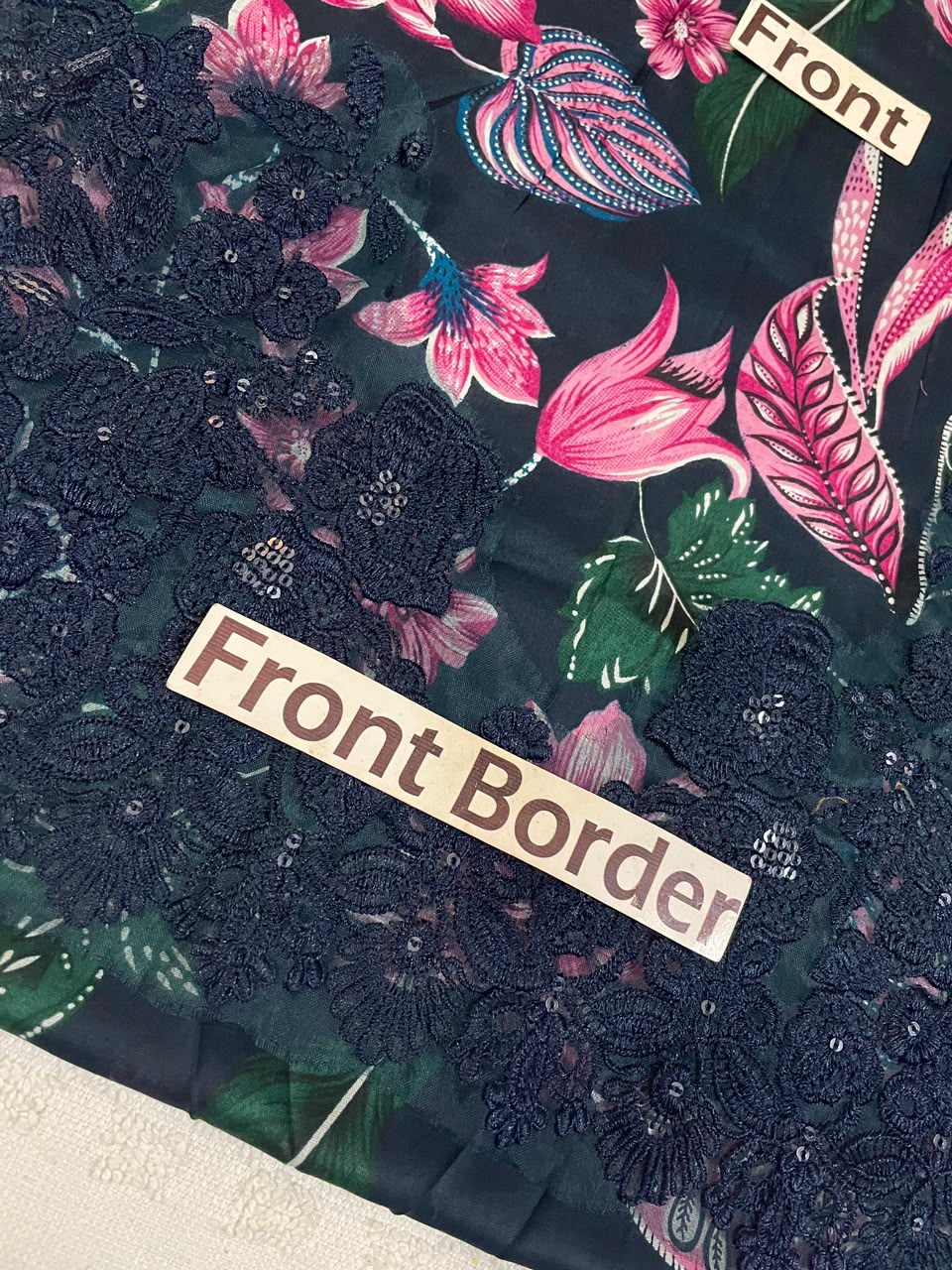 UNSTITCHED Baroque lawn 3pc 2026