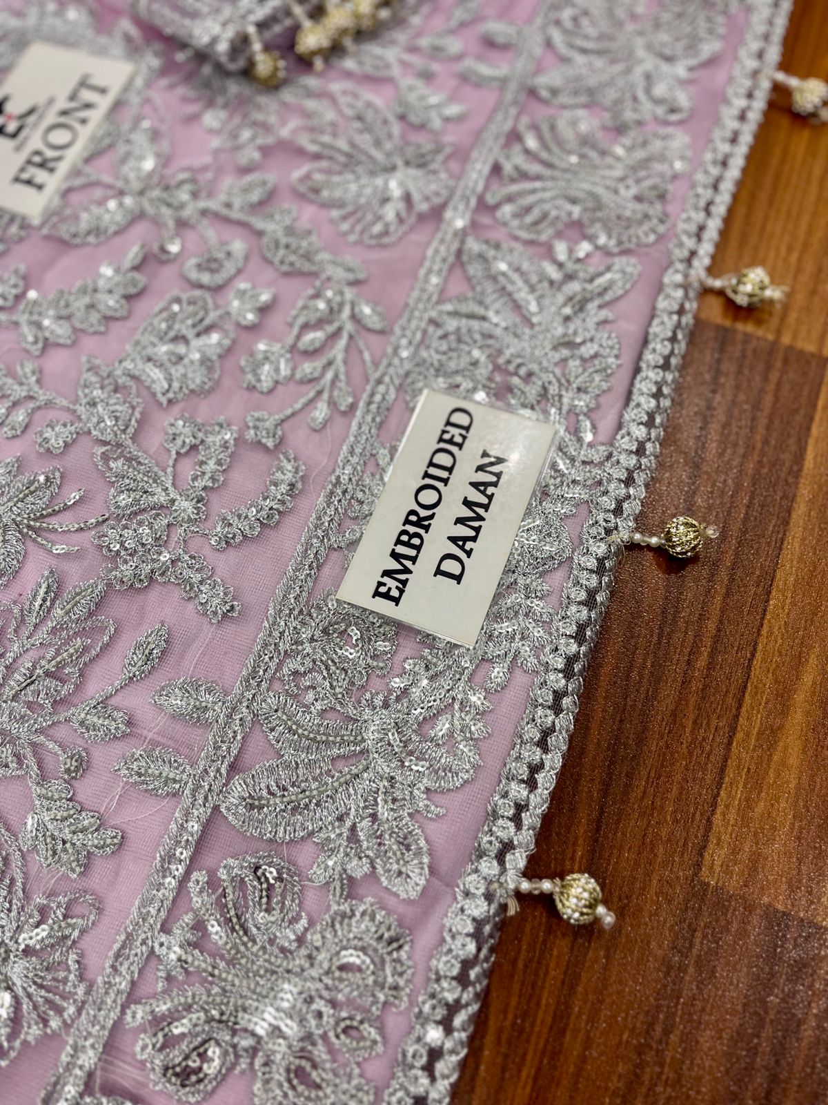 UNSTITCHED ZARIF LUXURY NET COLLECTION 2026