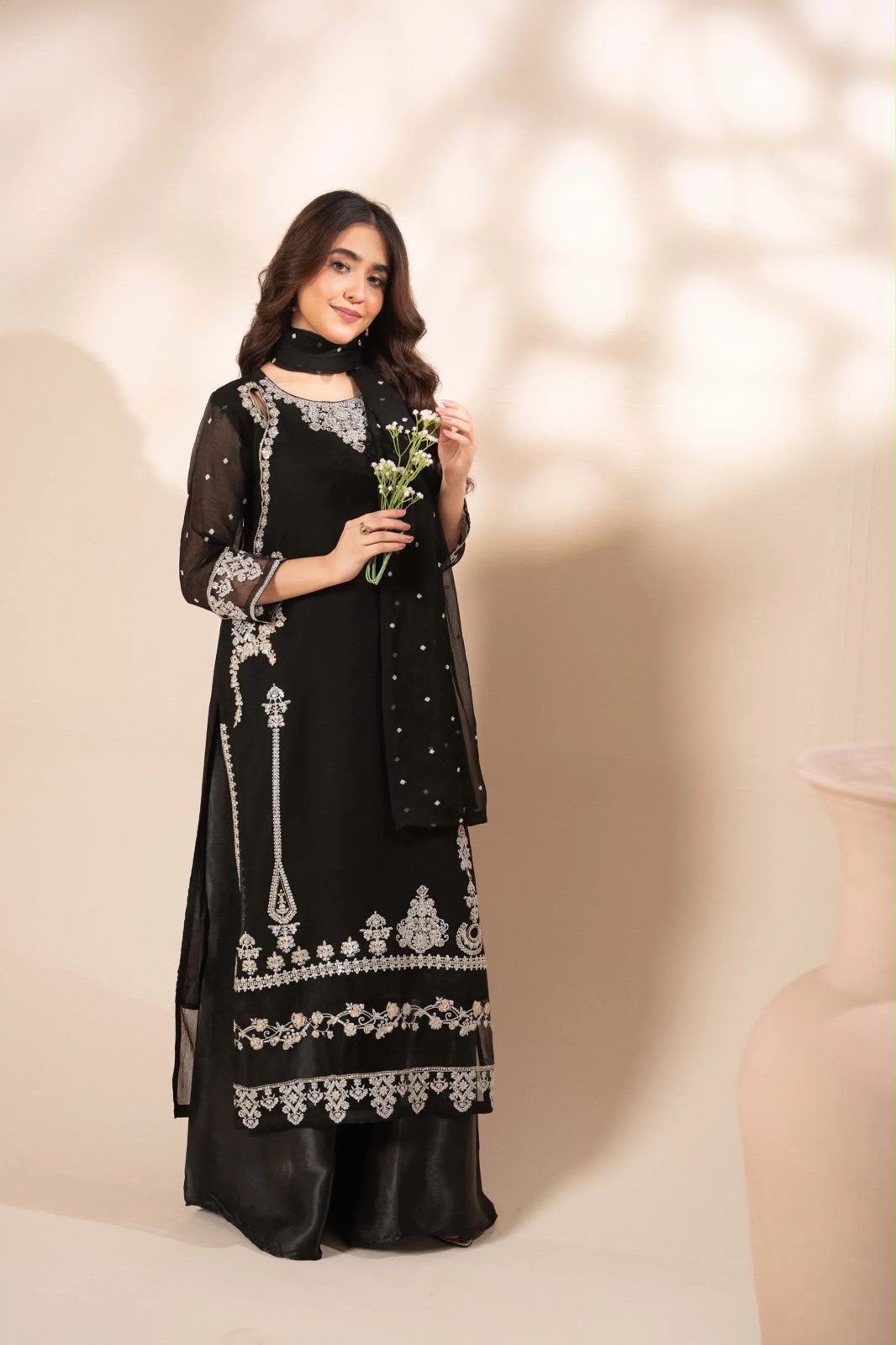 UNSTITCHED AGHA NOOR LUXURY CHIFFON ARTICLE