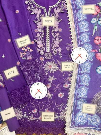 Mushq festive lawn collection 2026 UNSTITCHED