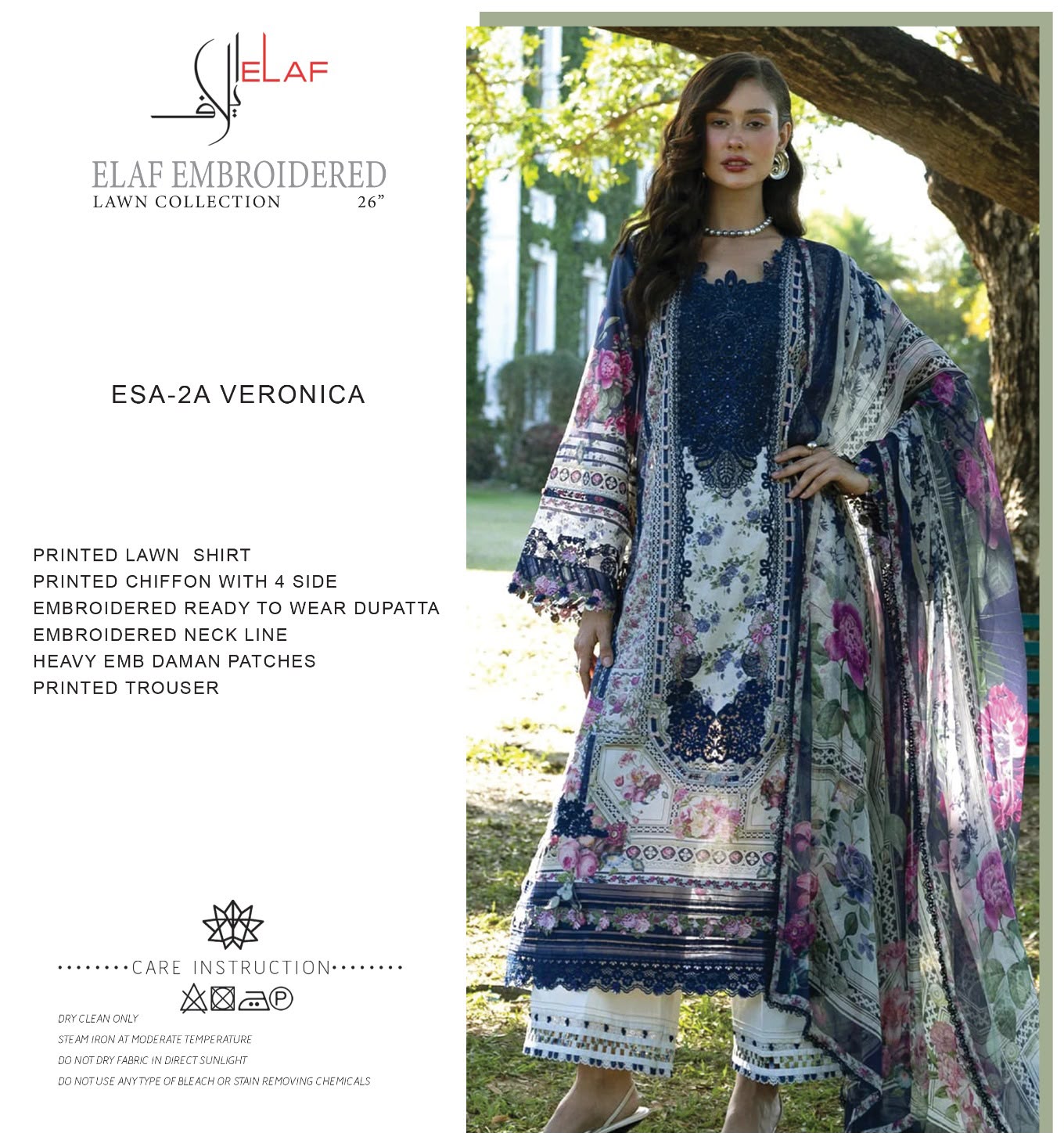 UNSTITCHED ELAF