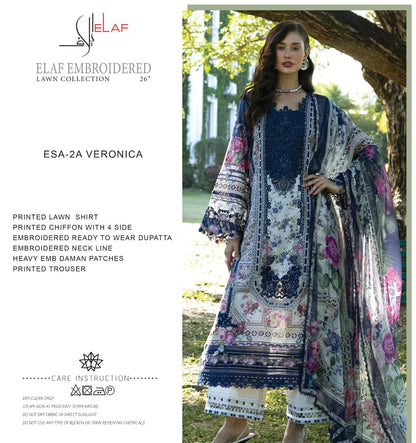 UNSTITCHED ELAF