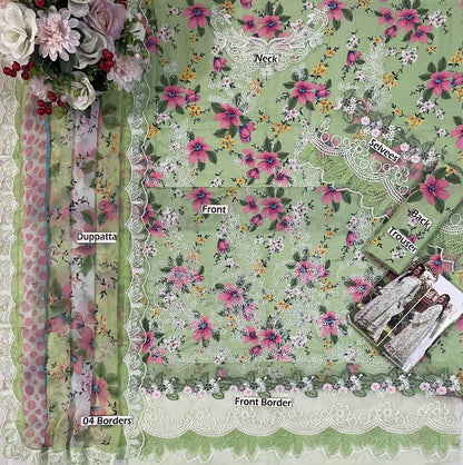 UNSTITCHED ANEELAS BRAND LAWN COLLECTION 2026