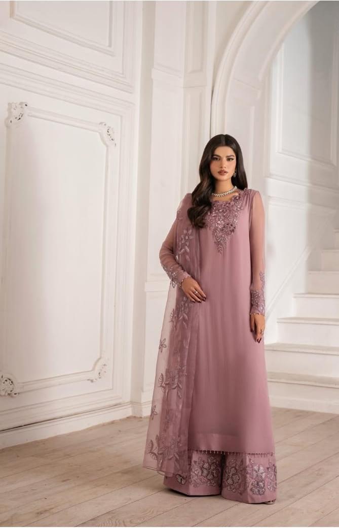 Unstitched luxury Iznik 3pc