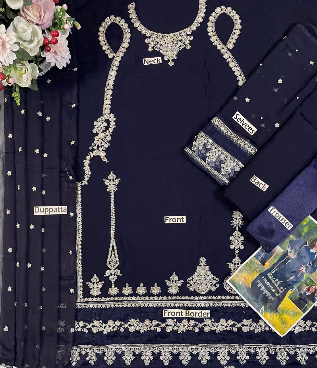 UNSTITCHED AGHA NOOR LUXURY CHIFFON ARTICLE 2026